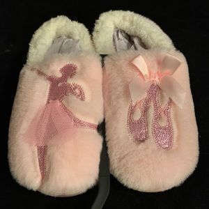 Ballerina Fuzzy Slippers